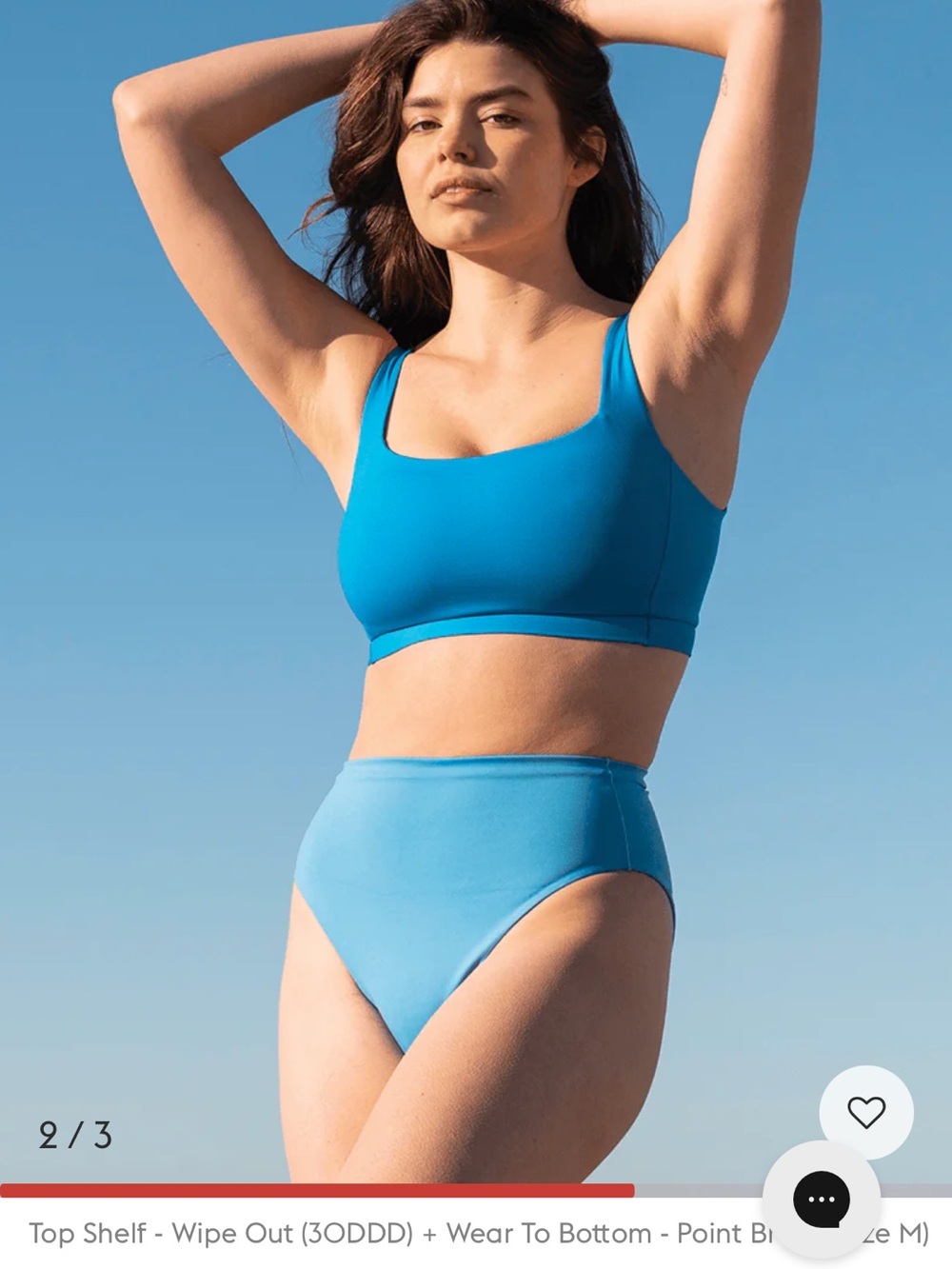 Left on Friday Top Shelf (D+) in Wipeout (Blue) NWT